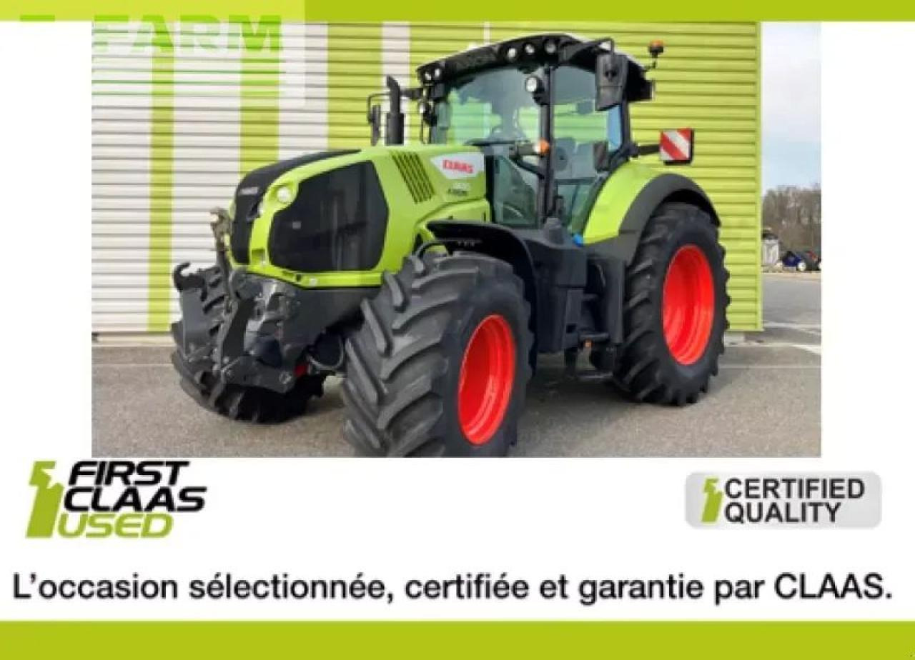 CLAAS axion 800 hexashift ls+ - Farm tractor: picture 1 CLAAS axion 800 hexashift ls+ - Farm tractor: picture 1