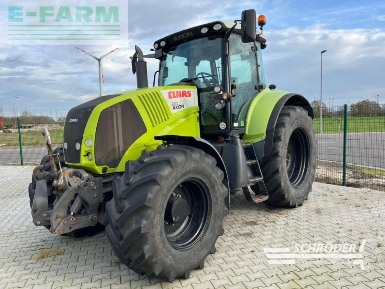 CLAAS axion 810 cis - Farm tractor: picture 1 CLAAS axion 810 cis - Farm tractor: picture 1