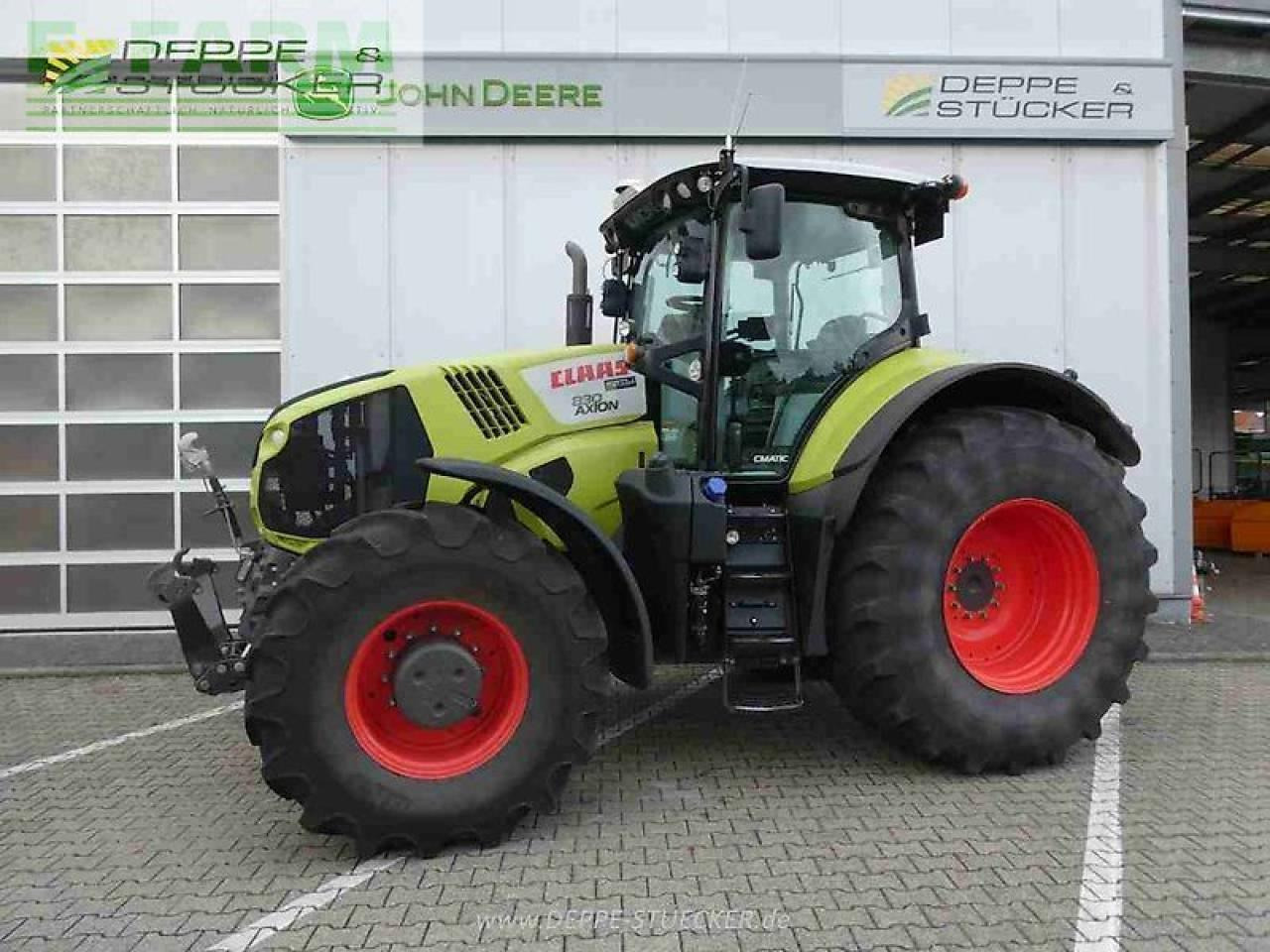 CLAAS axion 830 c-matic CMATIC - Farm tractor: picture 2 CLAAS axion 830 c-matic CMATIC - Farm tractor: picture 2