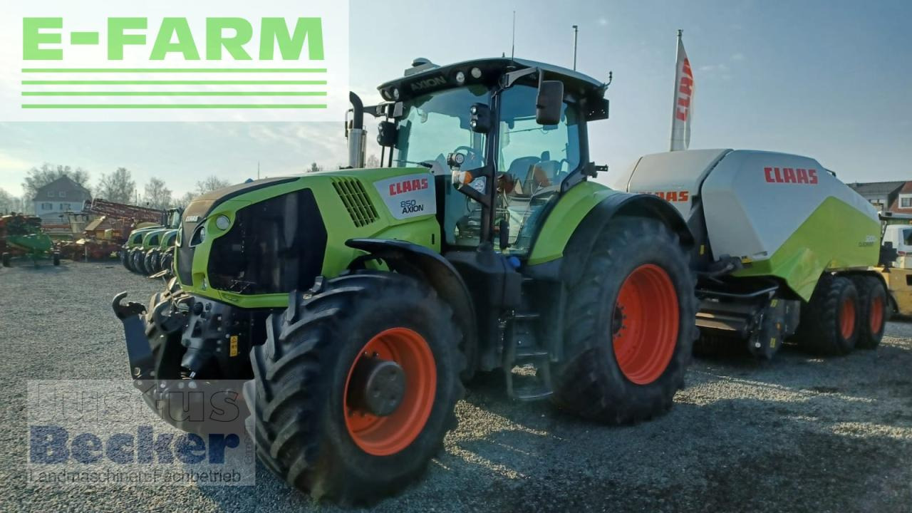 CLAAS axion 830 c-matic CMATIC - Farm tractor: picture 1 CLAAS axion 830 c-matic CMATIC - Farm tractor: picture 1