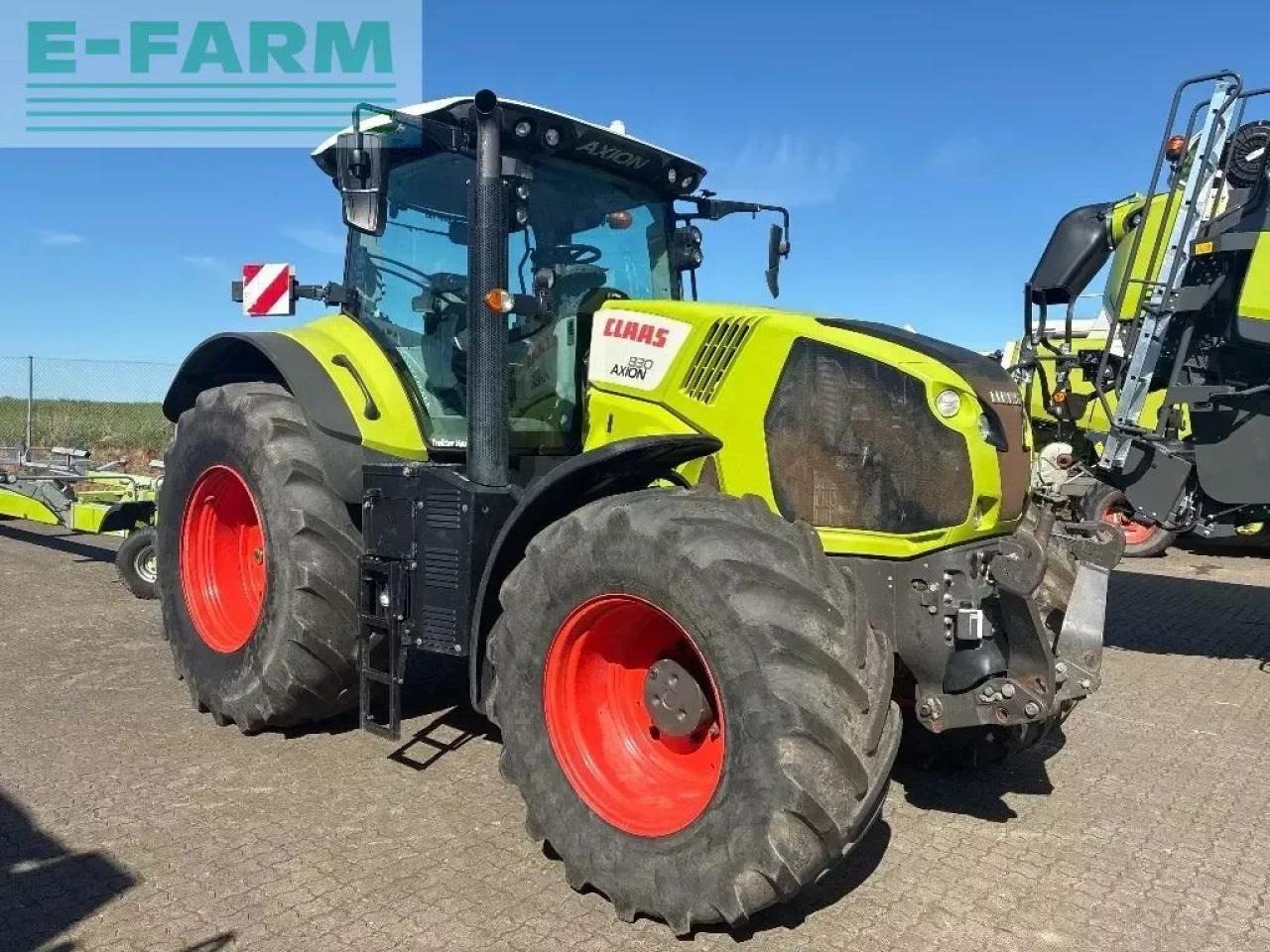 CLAAS axion 830 cis+ - Farm tractor: picture 1 CLAAS axion 830 cis+ - Farm tractor: picture 1