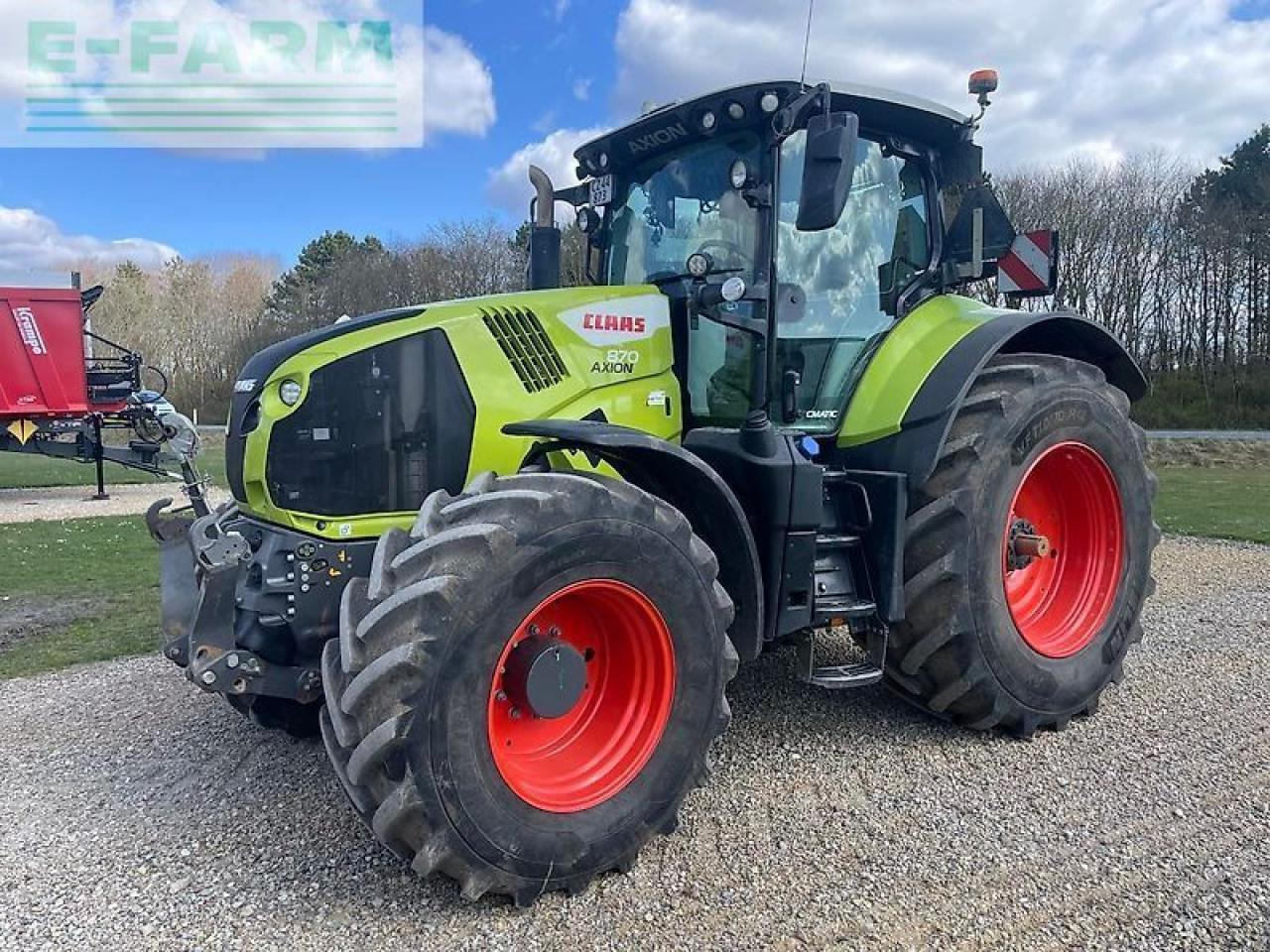 CLAAS axion 870 - Farm tractor: picture 1 CLAAS axion 870 - Farm tractor: picture 1