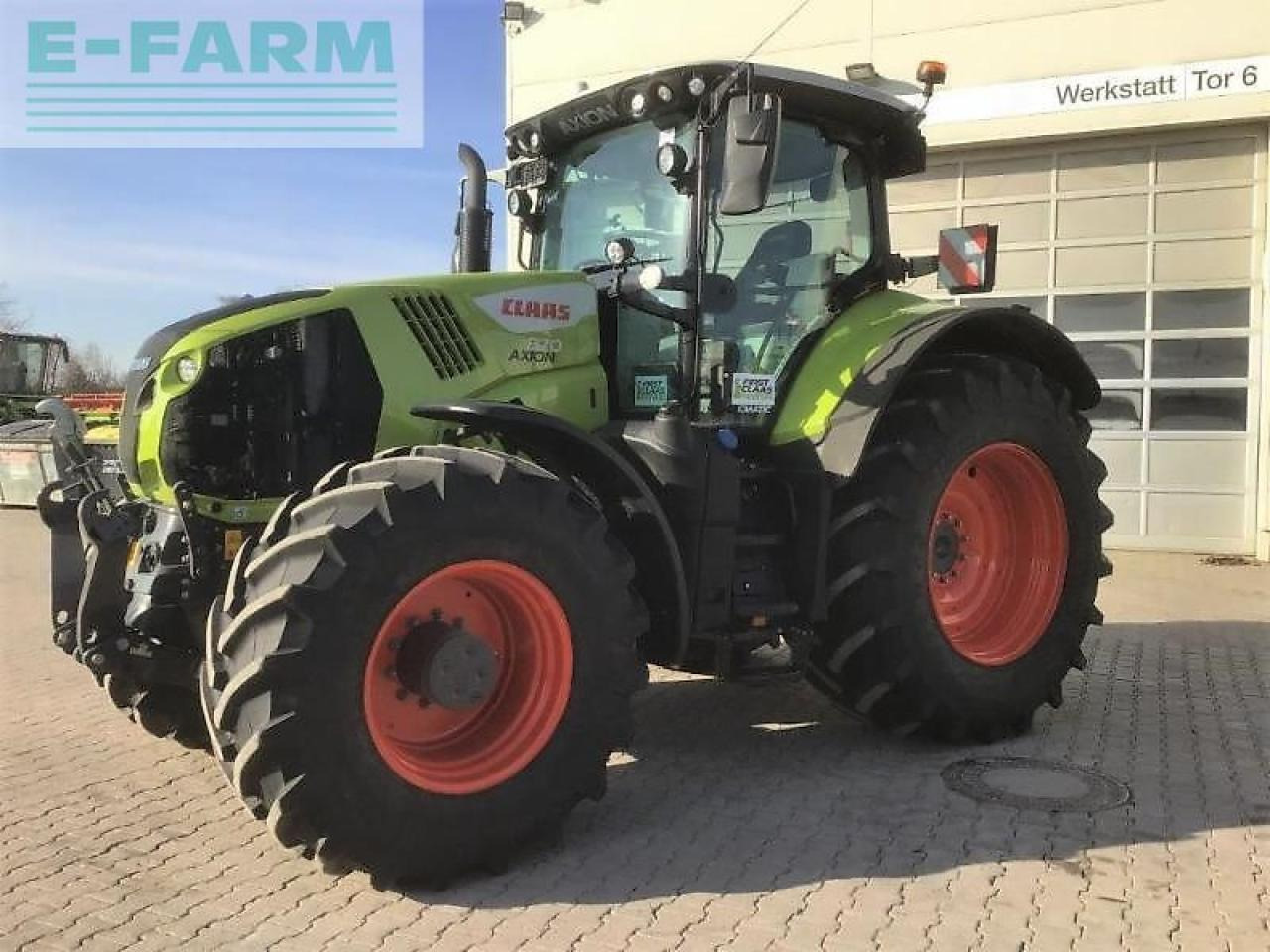 CLAAS axion 870 cmatic CMATIC - Farm tractor: picture 1 CLAAS axion 870 cmatic CMATIC - Farm tractor: picture 1