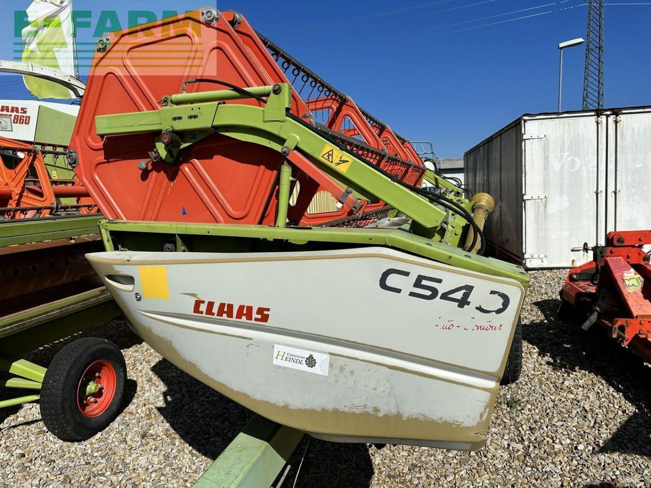 CLAAS c540 - Grain header: picture 1 CLAAS c540 - Grain header: picture 1