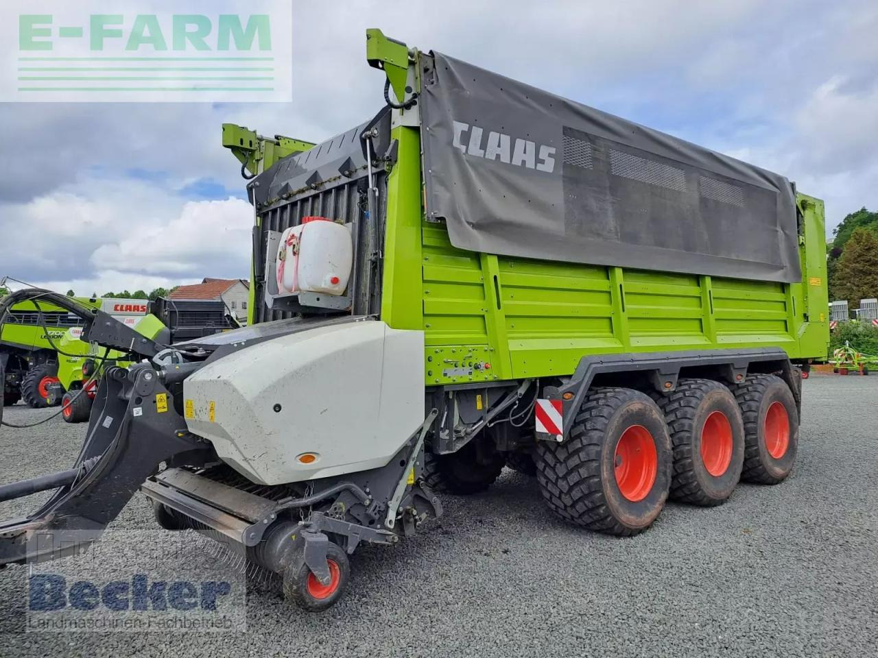 CLAAS cargos 8500 tridem - Self-loading wagon: picture 2 CLAAS cargos 8500 tridem - Self-loading wagon: picture 2