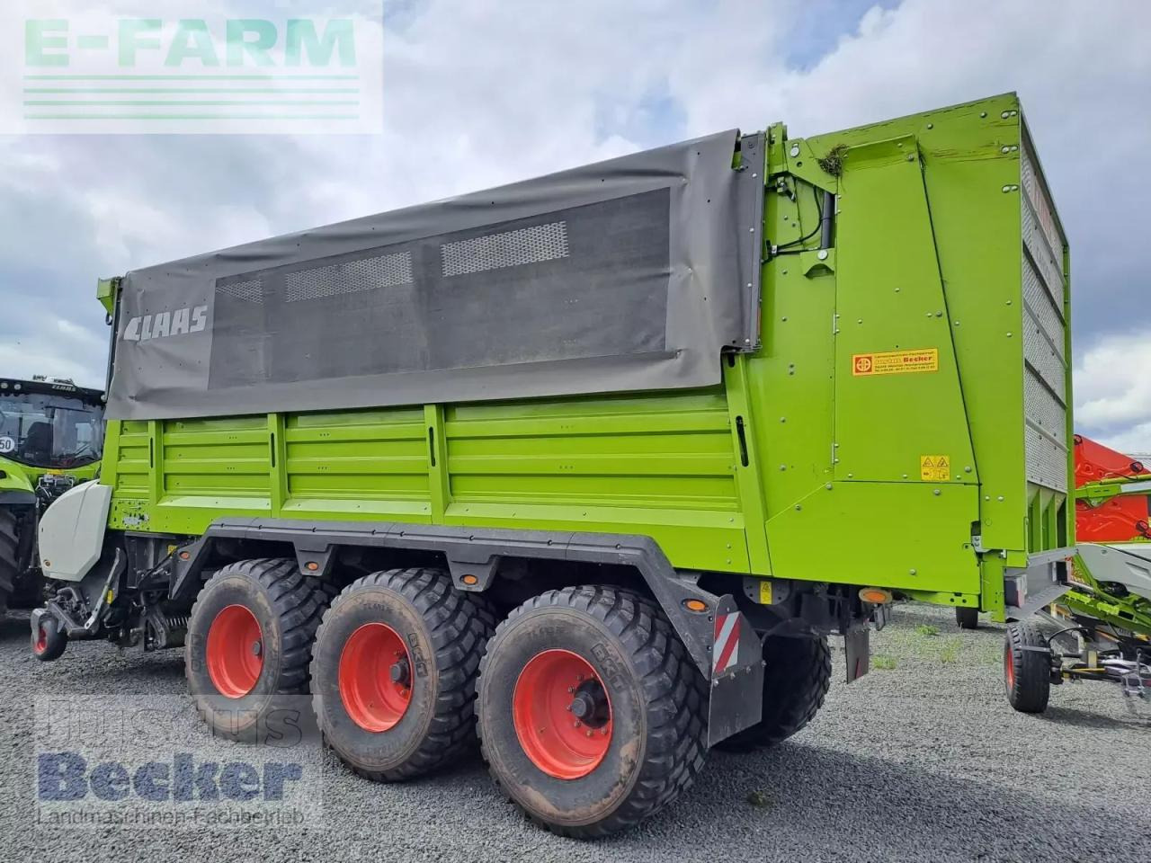 CLAAS cargos 8500 tridem - Self-loading wagon: picture 3 CLAAS cargos 8500 tridem - Self-loading wagon: picture 3