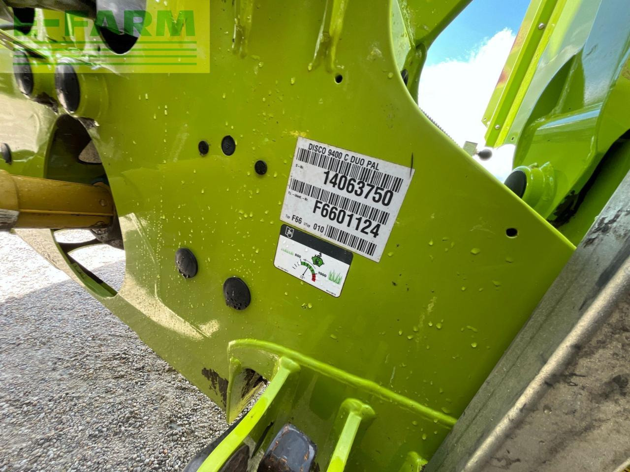 CLAAS disco 9400 c duo - Mower: picture 5 CLAAS disco 9400 c duo - Mower: picture 5