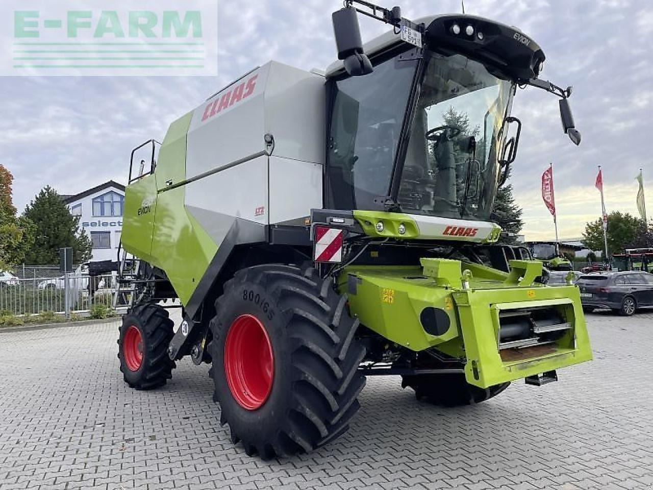 CLAAS evion 450 classic - Combine harvester: picture 1 CLAAS evion 450 classic - Combine harvester: picture 1