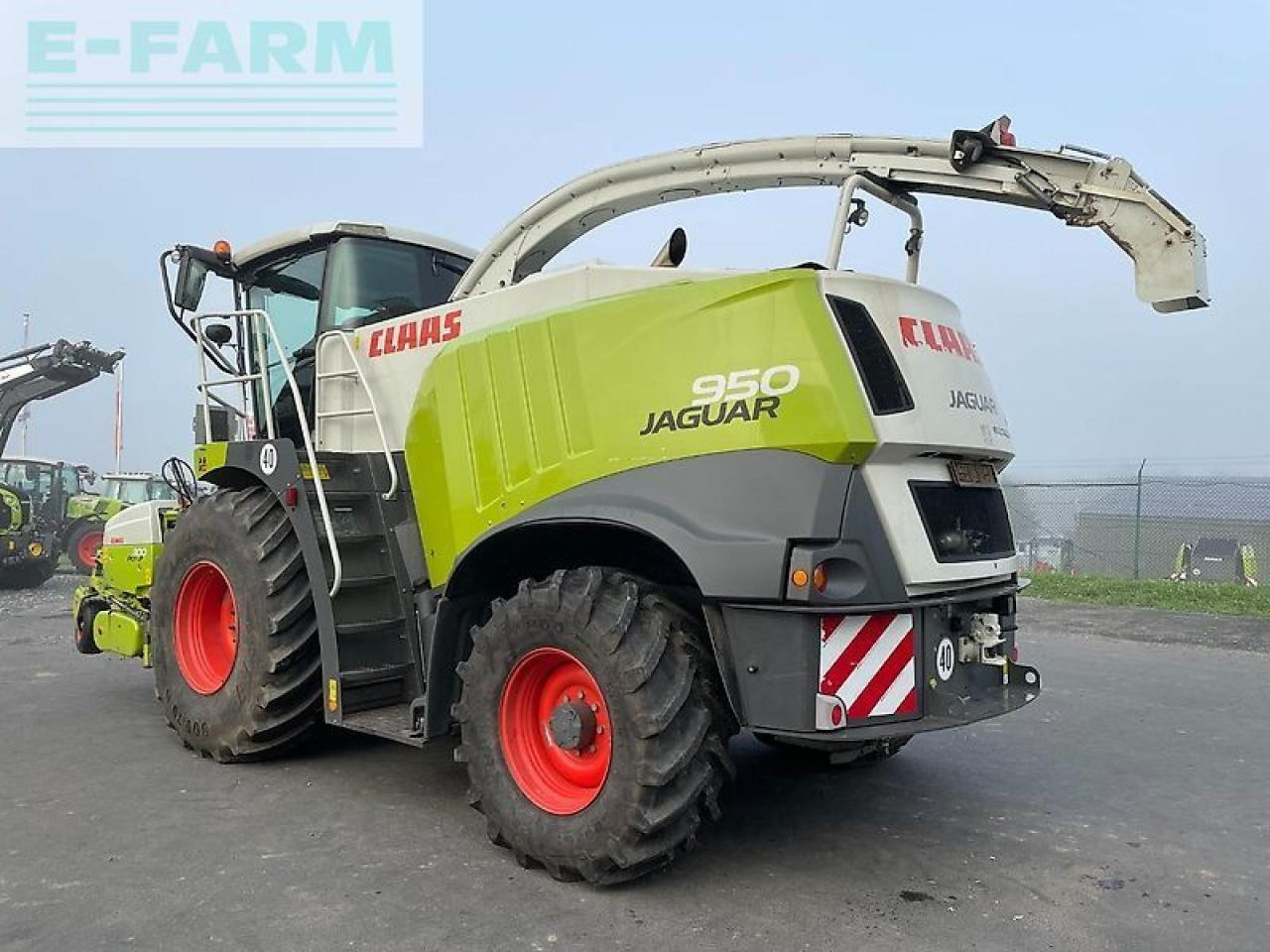 CLAAS jaguar 950 497 allrad mit pick-up - Forage harvester: picture 1 CLAAS jaguar 950 497 allrad mit pick-up - Forage harvester: picture 1