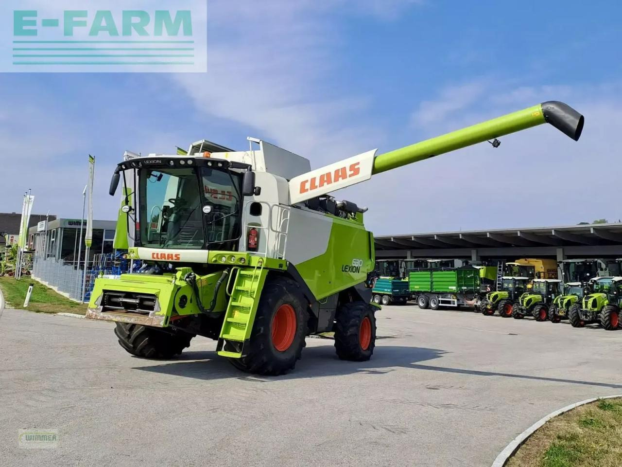 CLAAS lexion 630 - allrad - Combine harvester: picture 2 CLAAS lexion 630 - allrad - Combine harvester: picture 2
