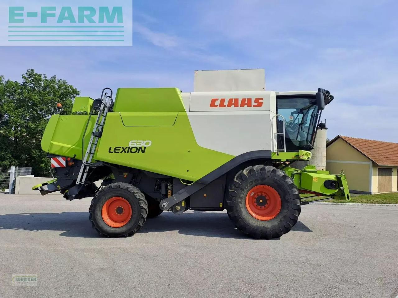 CLAAS lexion 630 - allrad - Combine harvester: picture 5 CLAAS lexion 630 - allrad - Combine harvester: picture 5