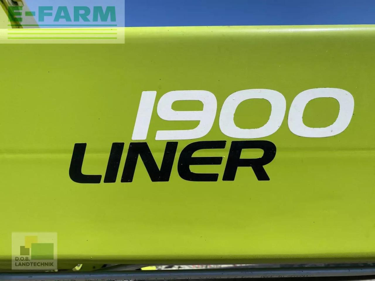 CLAAS liner 1900 - Tedder/ Rake: picture 2 CLAAS liner 1900 - Tedder/ Rake: picture 2