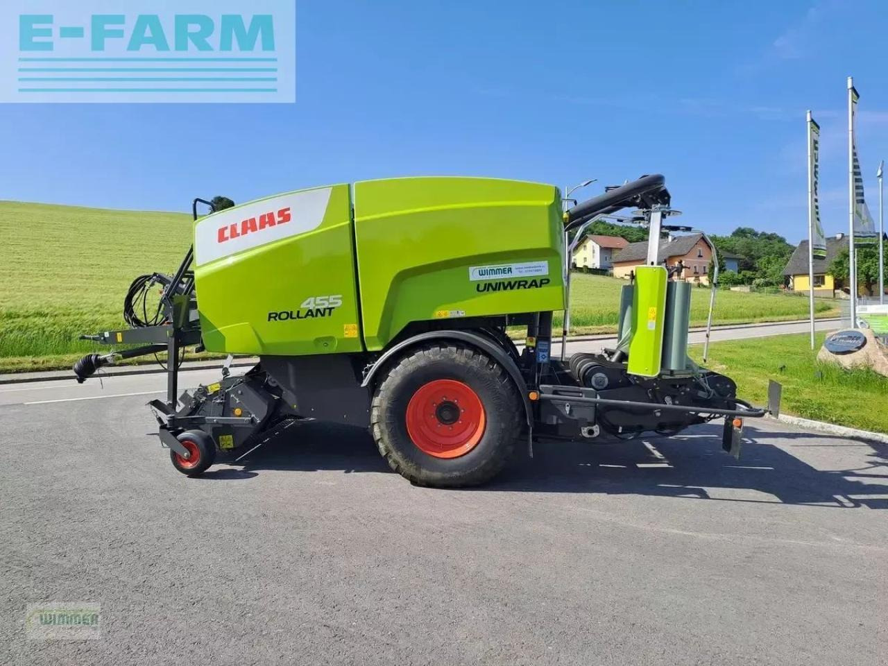 CLAAS rollant 455 rc uniwr - Square baler: picture 1 CLAAS rollant 455 rc uniwr - Square baler: picture 1