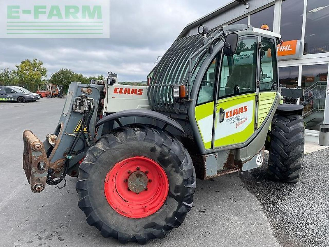 CLAAS scorpion 7045 plus varipower reparaturbedürftig - Telescopic handler: picture 2 CLAAS scorpion 7045 plus varipower reparaturbedürftig - Telescopic handler: picture 2