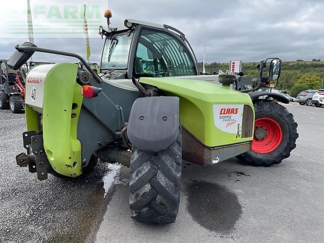 CLAAS scorpion 7045 plus varipower reparaturbedürftig - Telescopic handler: picture 5 CLAAS scorpion 7045 plus varipower reparaturbedürftig - Telescopic handler: picture 5