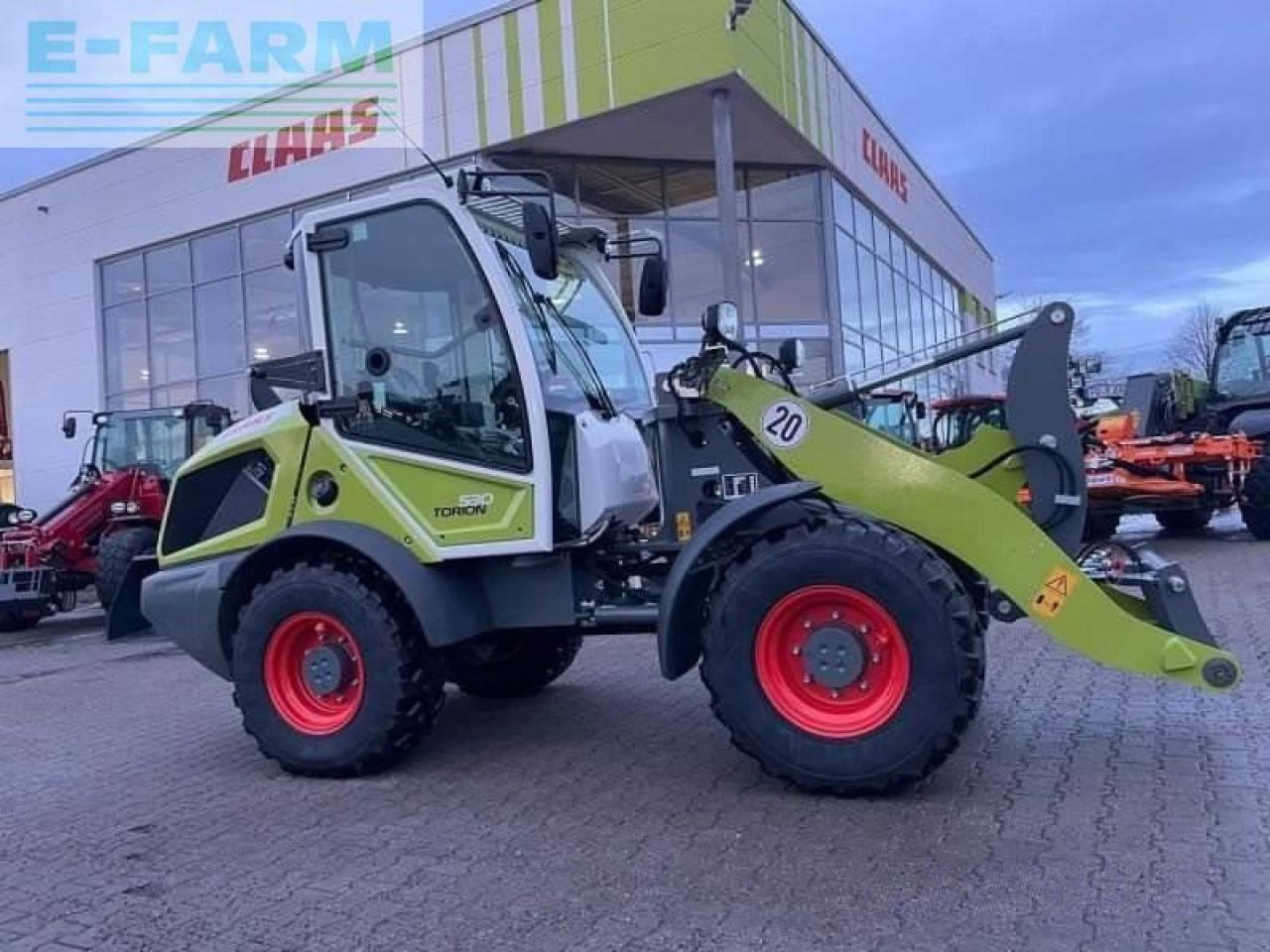 CLAAS torion 530 claas radlader - Mini excavator: picture 1 CLAAS torion 530 claas radlader - Mini excavator: picture 1