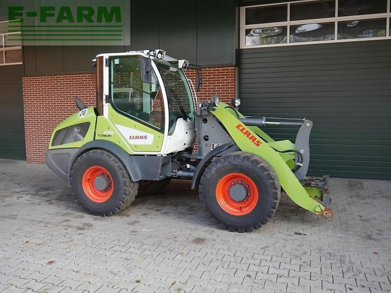 CLAAS torion 639 liebherr l508 - Mini excavator: picture 1 CLAAS torion 639 liebherr l508 - Mini excavator: picture 1