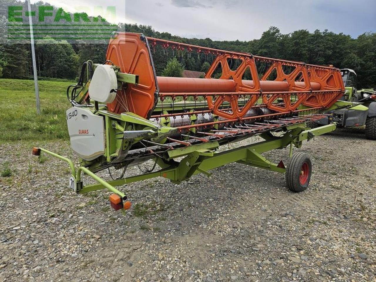 CLAAS v540 vario + transportwagen - Grain header: picture 5 CLAAS v540 vario + transportwagen - Grain header: picture 5