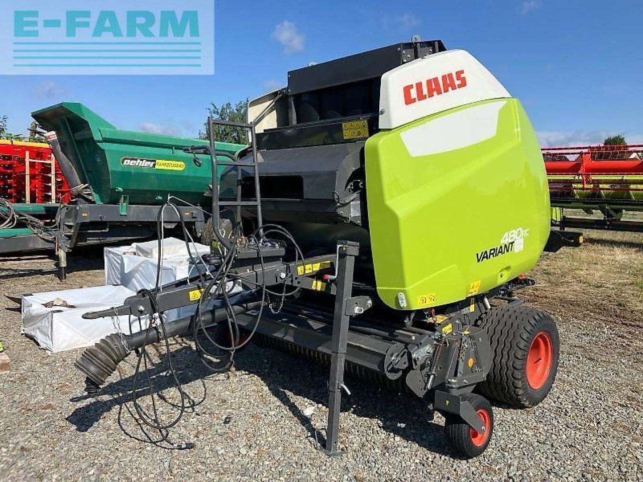 CLAAS variant 480 rc pro - Square baler: picture 1 CLAAS variant 480 rc pro - Square baler: picture 1
