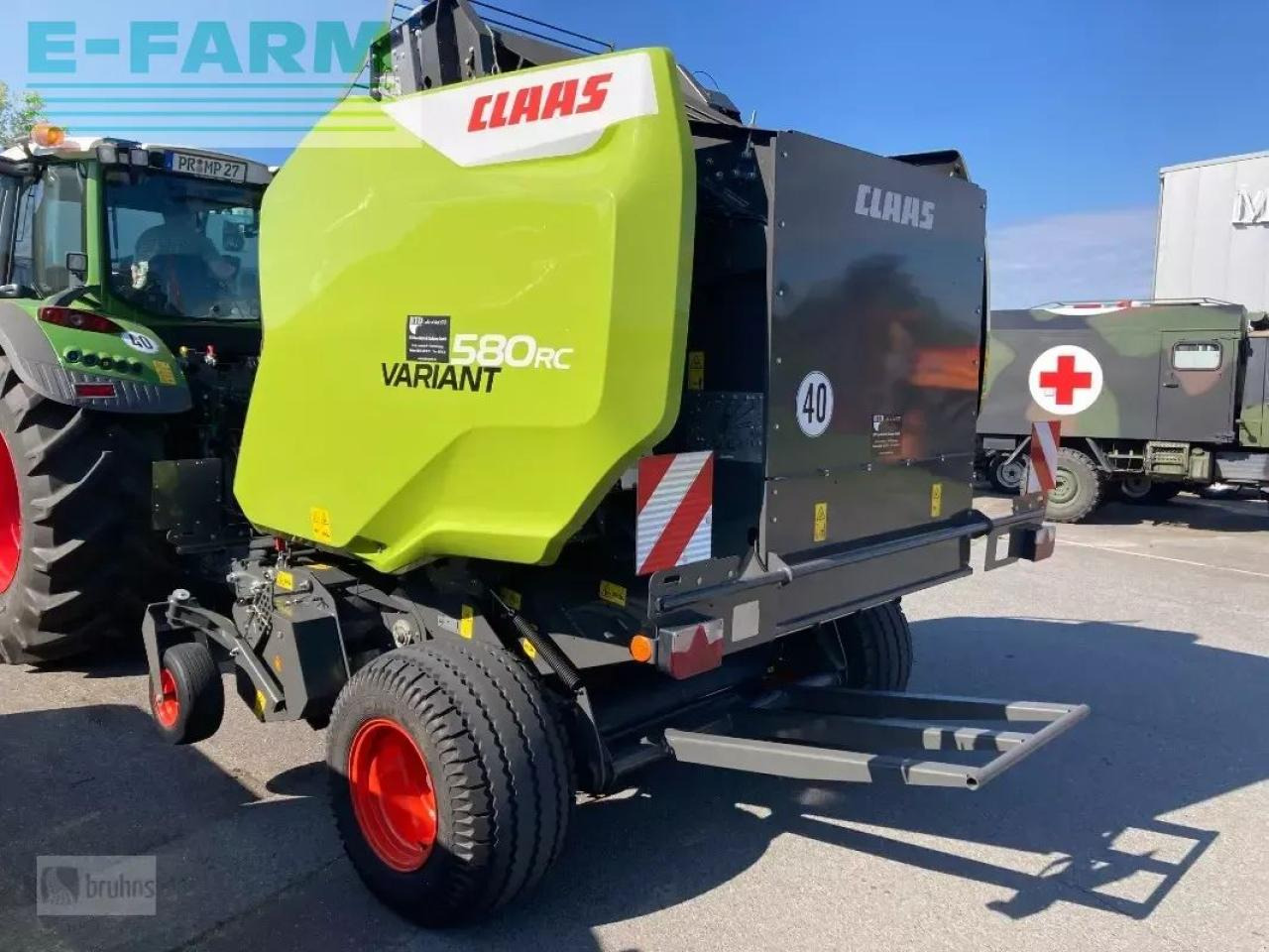 CLAAS variant 580 rc pro - Square baler: picture 1 CLAAS variant 580 rc pro - Square baler: picture 1
