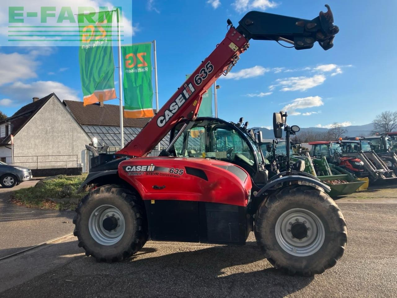 Case-IH 635 - Telescopic handler: picture 4 Case-IH 635 - Telescopic handler: picture 4