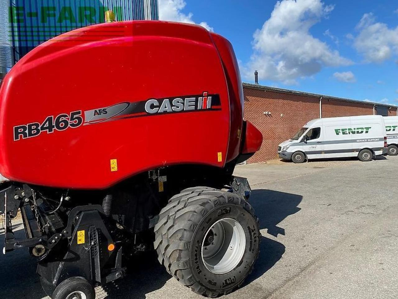 Case-IH rb 465 med snitterr - Square baler: picture 1 Case-IH rb 465 med snitterr - Square baler: picture 1