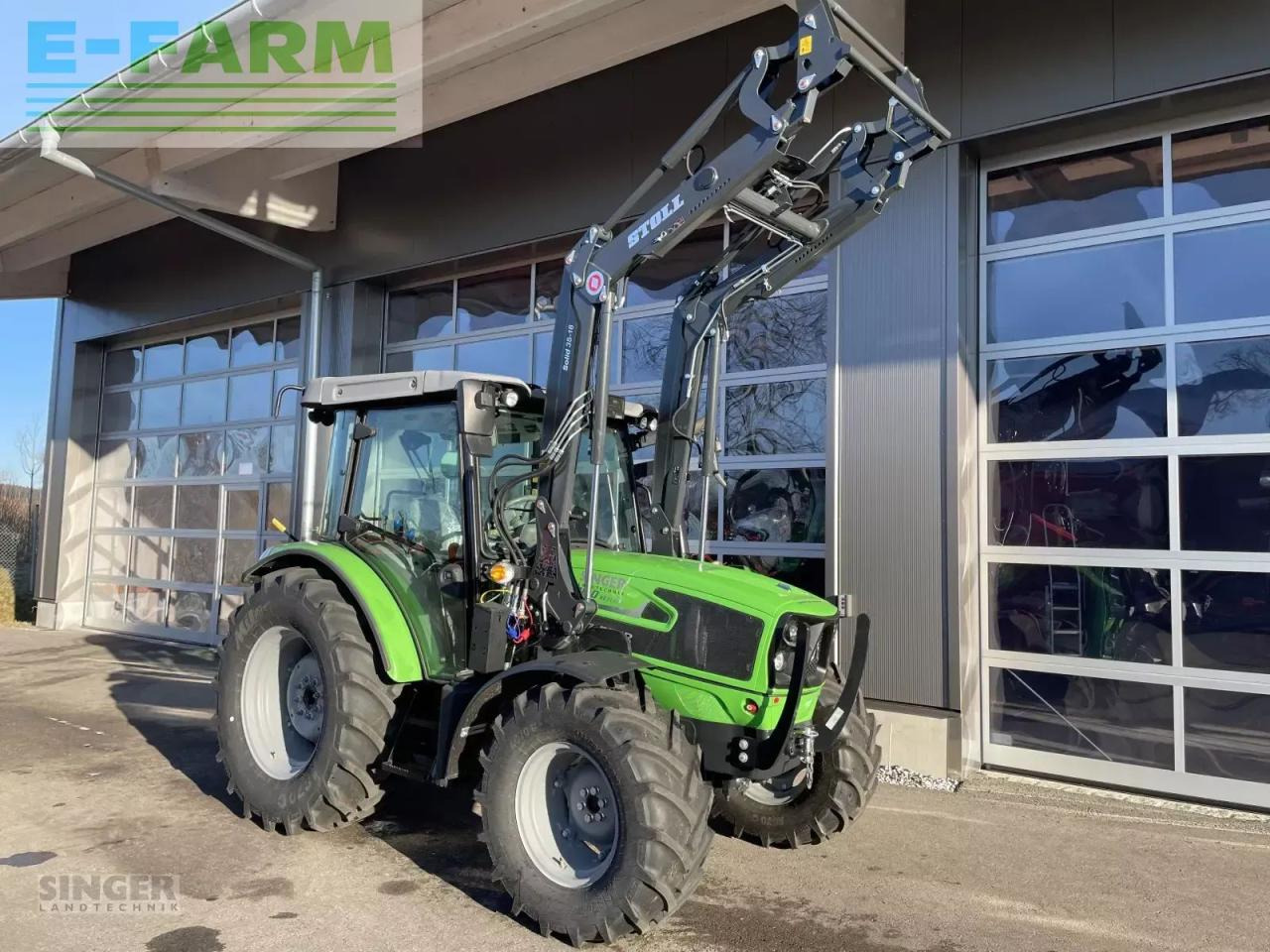 Deutz-Fahr 5080 d keyline + stoll frontlader Keyline - Farm tractor: picture 2 Deutz-Fahr 5080 d keyline + stoll frontlader Keyline - Farm tractor: picture 2