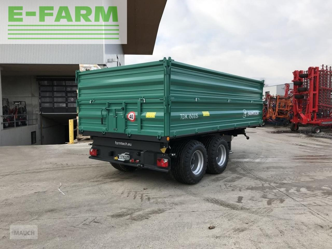 Farmtech tdk 1500 s - Farm tipping trailer/ Dumper: picture 3 Farmtech tdk 1500 s - Farm tipping trailer/ Dumper: picture 3
