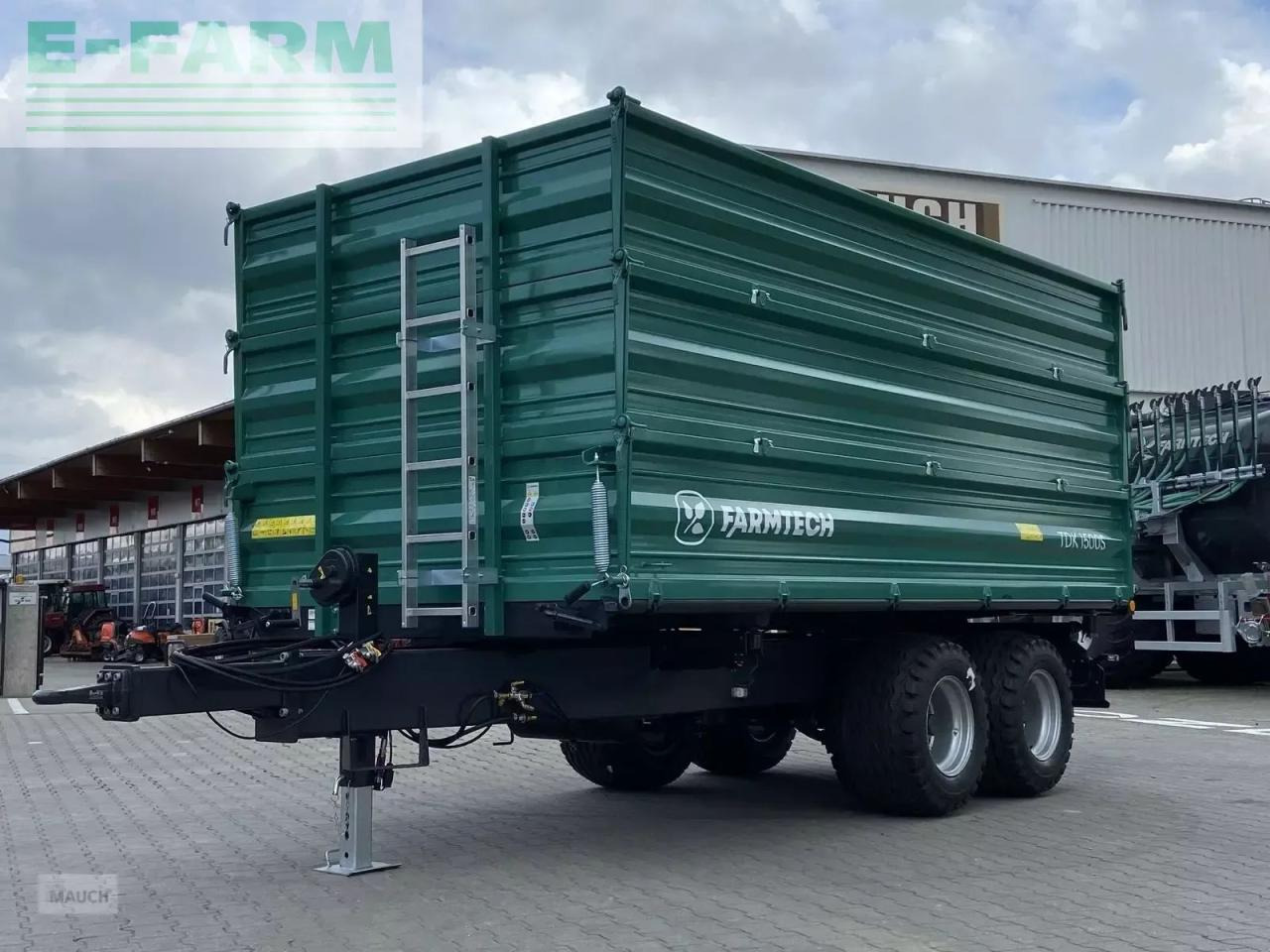 Farmtech tdk 1500 s - Farm tipping trailer/ Dumper: picture 1 Farmtech tdk 1500 s - Farm tipping trailer/ Dumper: picture 1