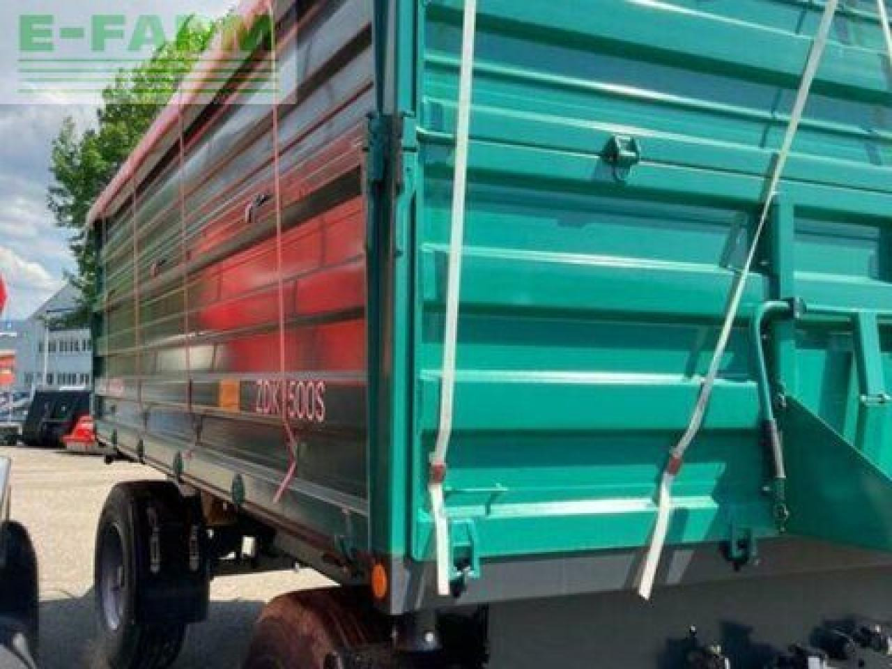 Farm tipping trailer/ Dumper Farmtech zdk 1500 s: picture 6