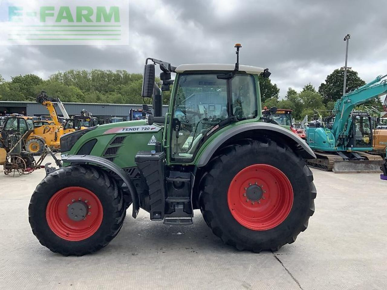 Fendt 720 profi plus tractor (st20525) - Farm tractor: picture 5 Fendt 720 profi plus tractor (st20525) - Farm tractor: picture 5
