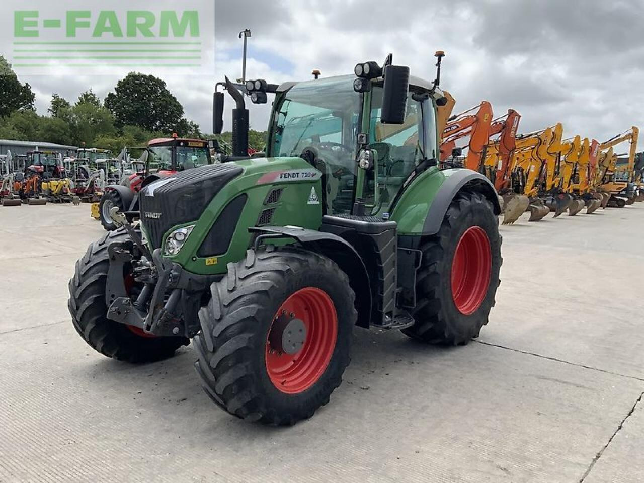 Fendt 720 profi plus tractor (st20525) - Farm tractor: picture 4 Fendt 720 profi plus tractor (st20525) - Farm tractor: picture 4