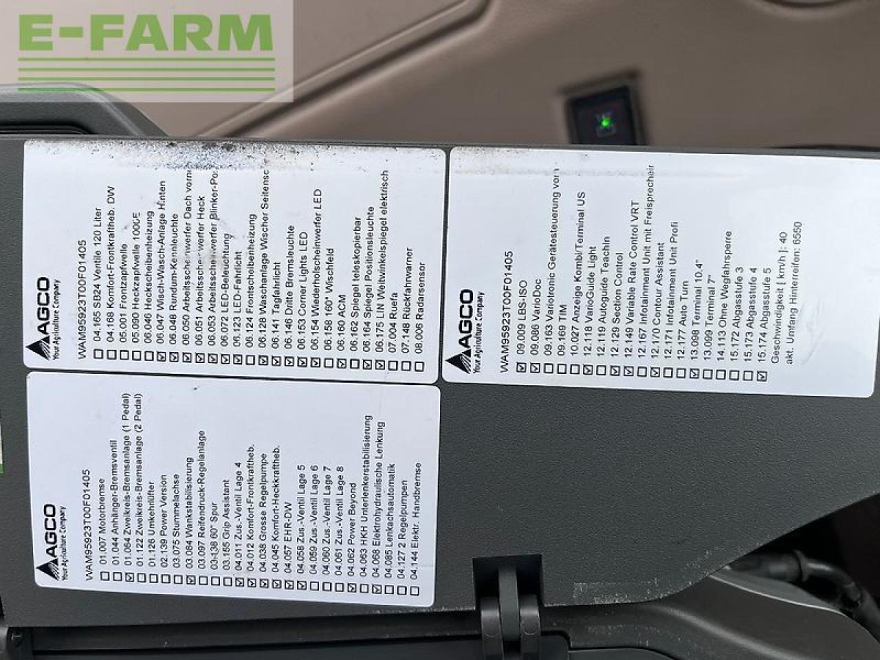 Farm tractor Fendt 936 vario: picture 27