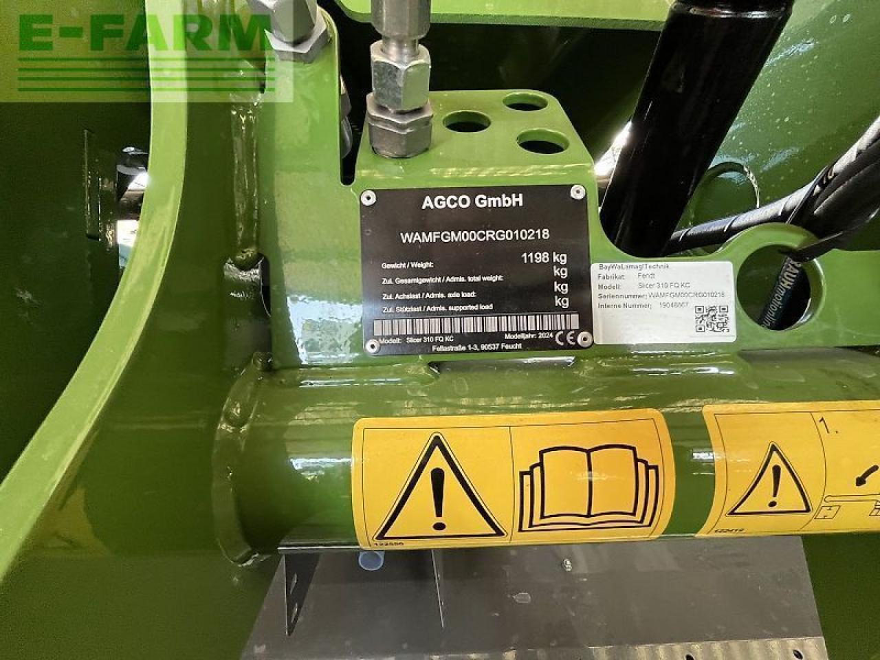 Mower Fendt slicer 310 fq kc: picture 8