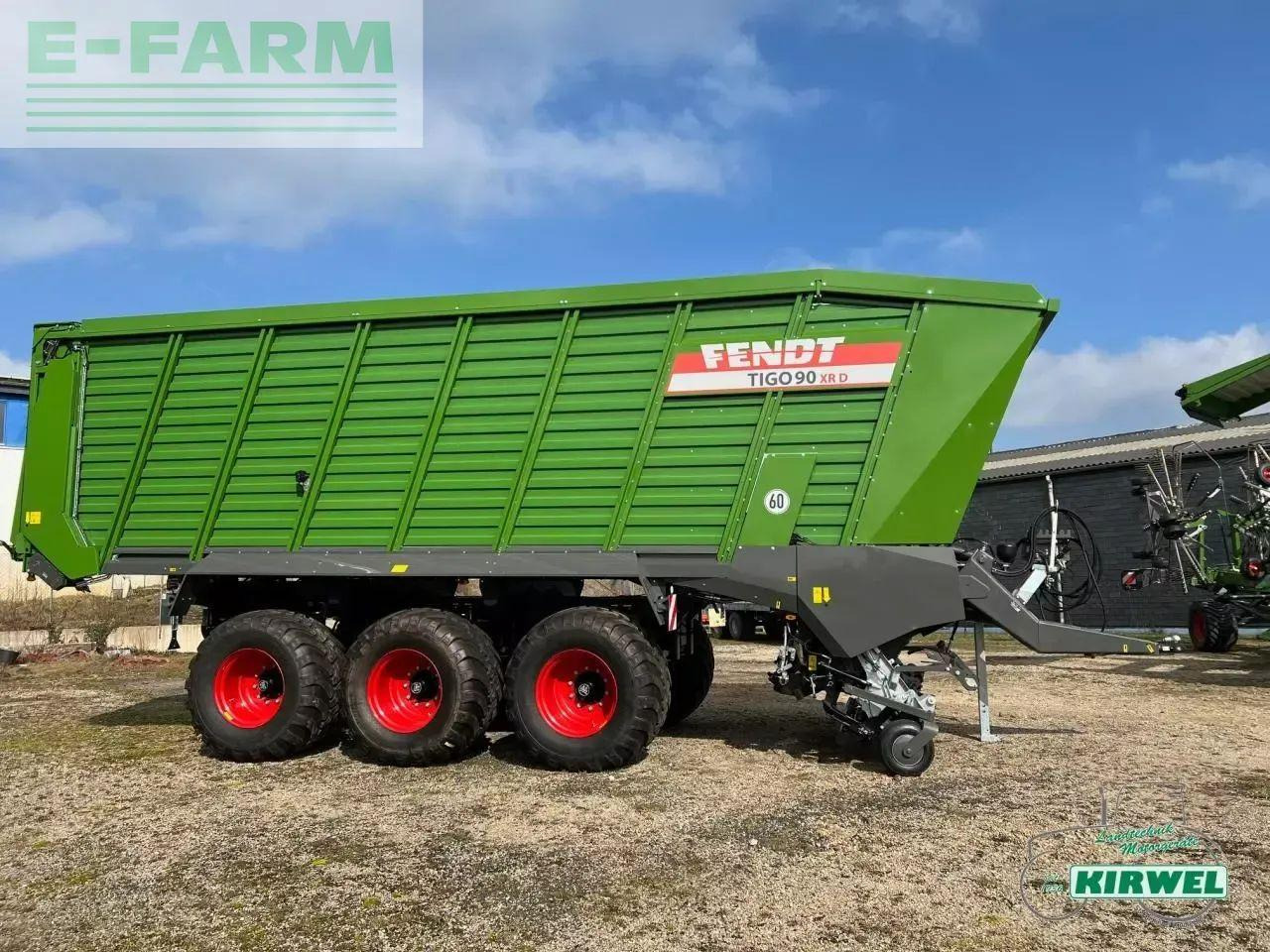 Fendt tigo 90 xr - Self-loading wagon: picture 3 Fendt tigo 90 xr - Self-loading wagon: picture 3