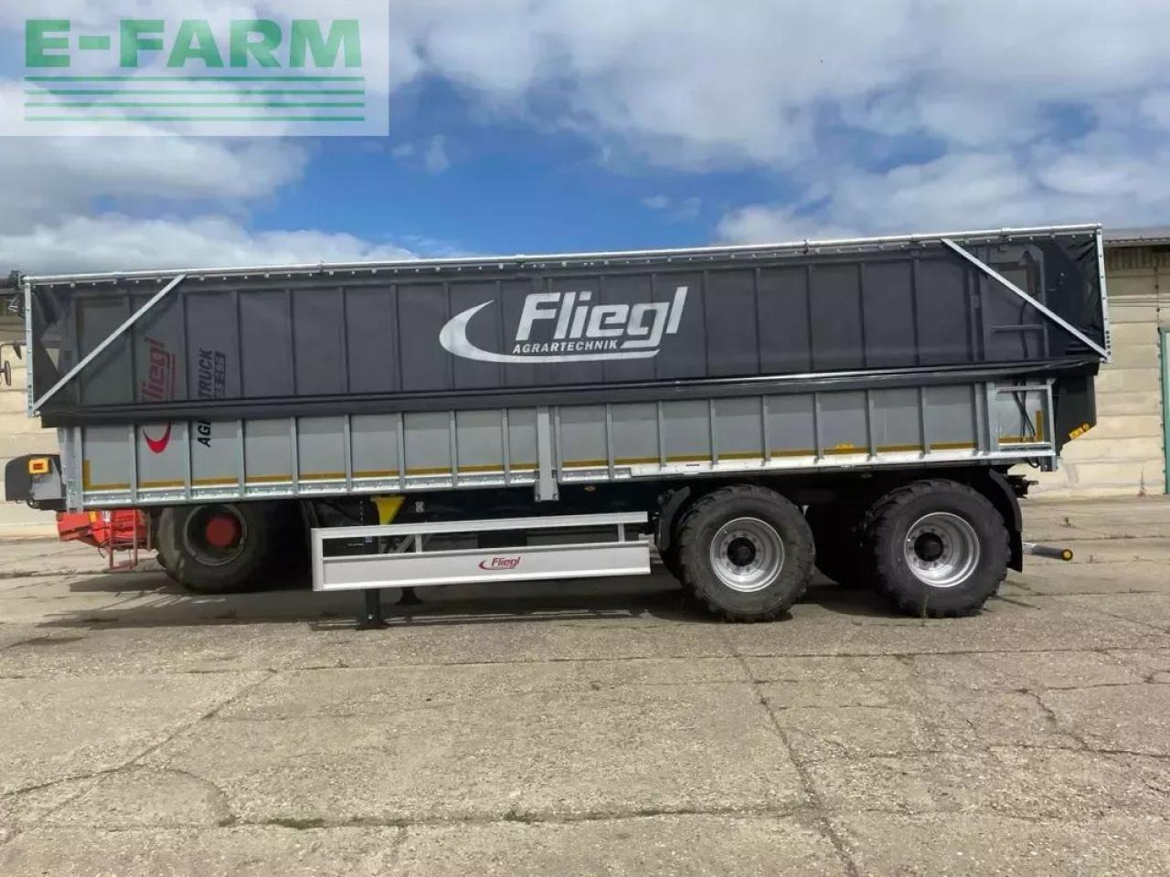Fliegl abschiebe-sattelauflieger ass 298 agro-truck - Farm tipping trailer/ Dumper: picture 2 Fliegl abschiebe-sattelauflieger ass 298 agro-truck - Farm tipping trailer/ Dumper: picture 2