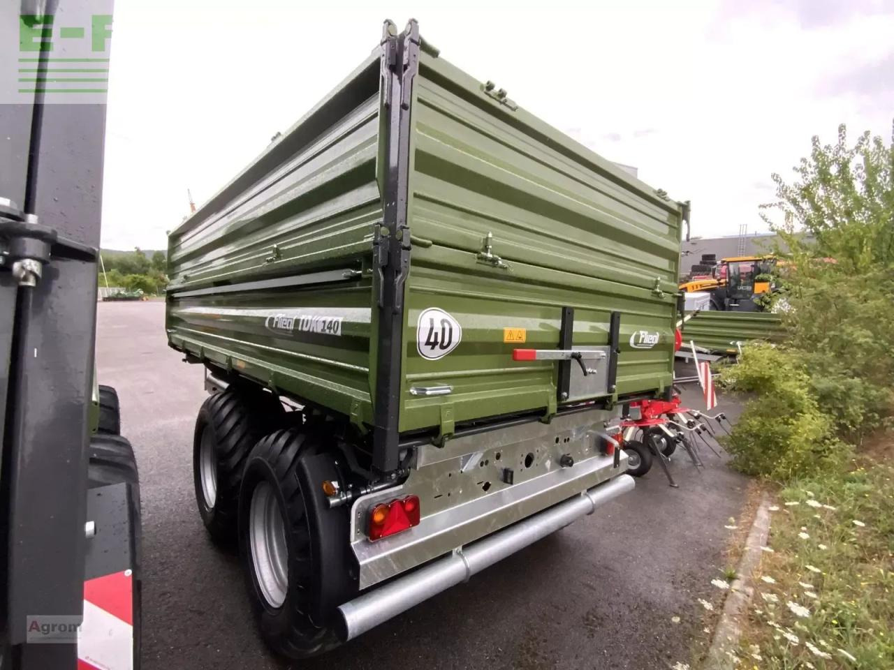 Fliegl tdk 140 - Farm tipping trailer/ Dumper: picture 4 Fliegl tdk 140 - Farm tipping trailer/ Dumper: picture 4