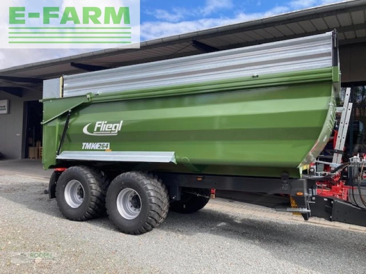 Fliegl tmk 264 fox profi - Farm tipping trailer/ Dumper: picture 1 Fliegl tmk 264 fox profi - Farm tipping trailer/ Dumper: picture 1