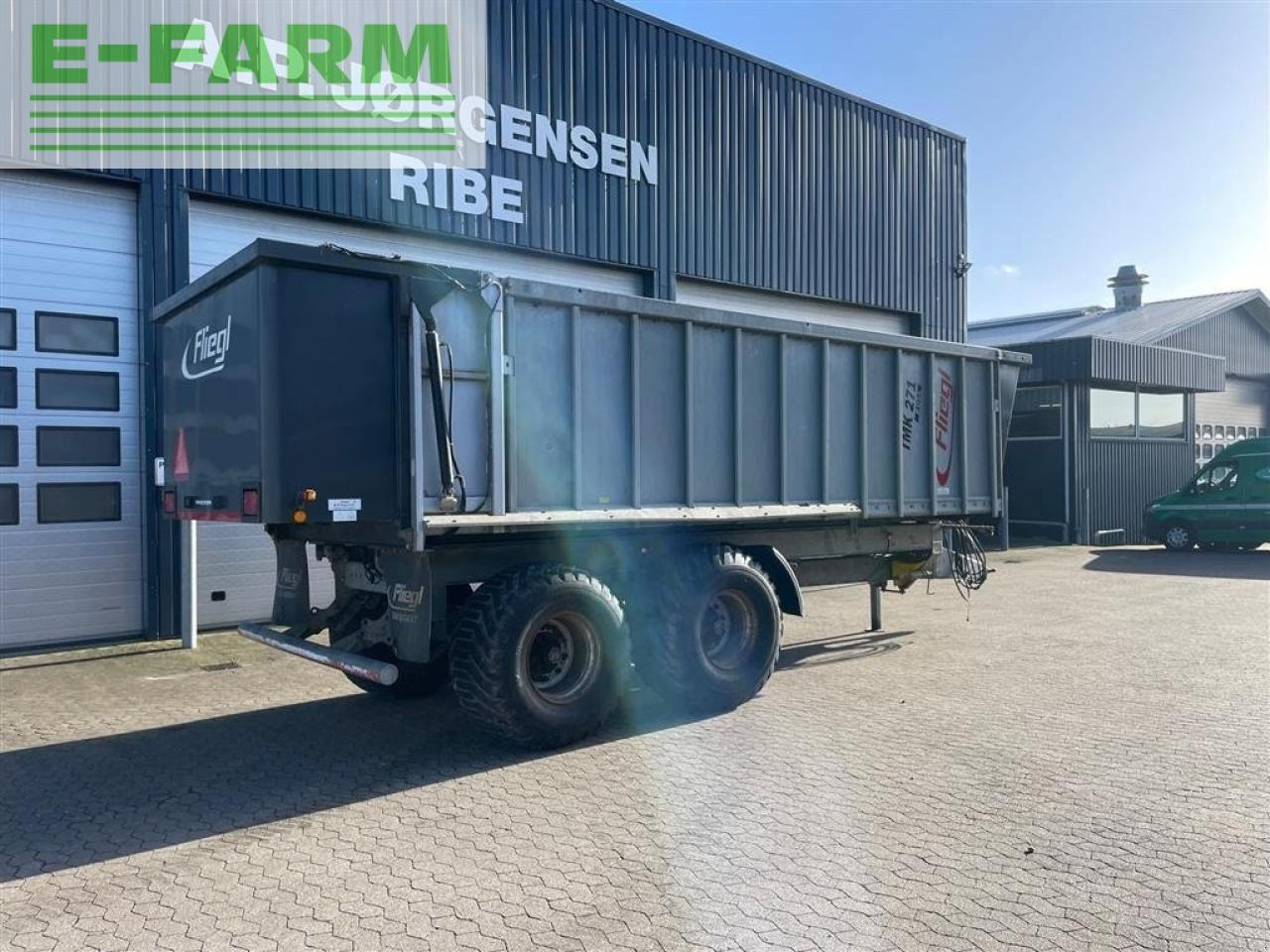 Fliegl tmk 271 bull galvaniseret - Farm tipping trailer/ Dumper: picture 4 Fliegl tmk 271 bull galvaniseret - Farm tipping trailer/ Dumper: picture 4