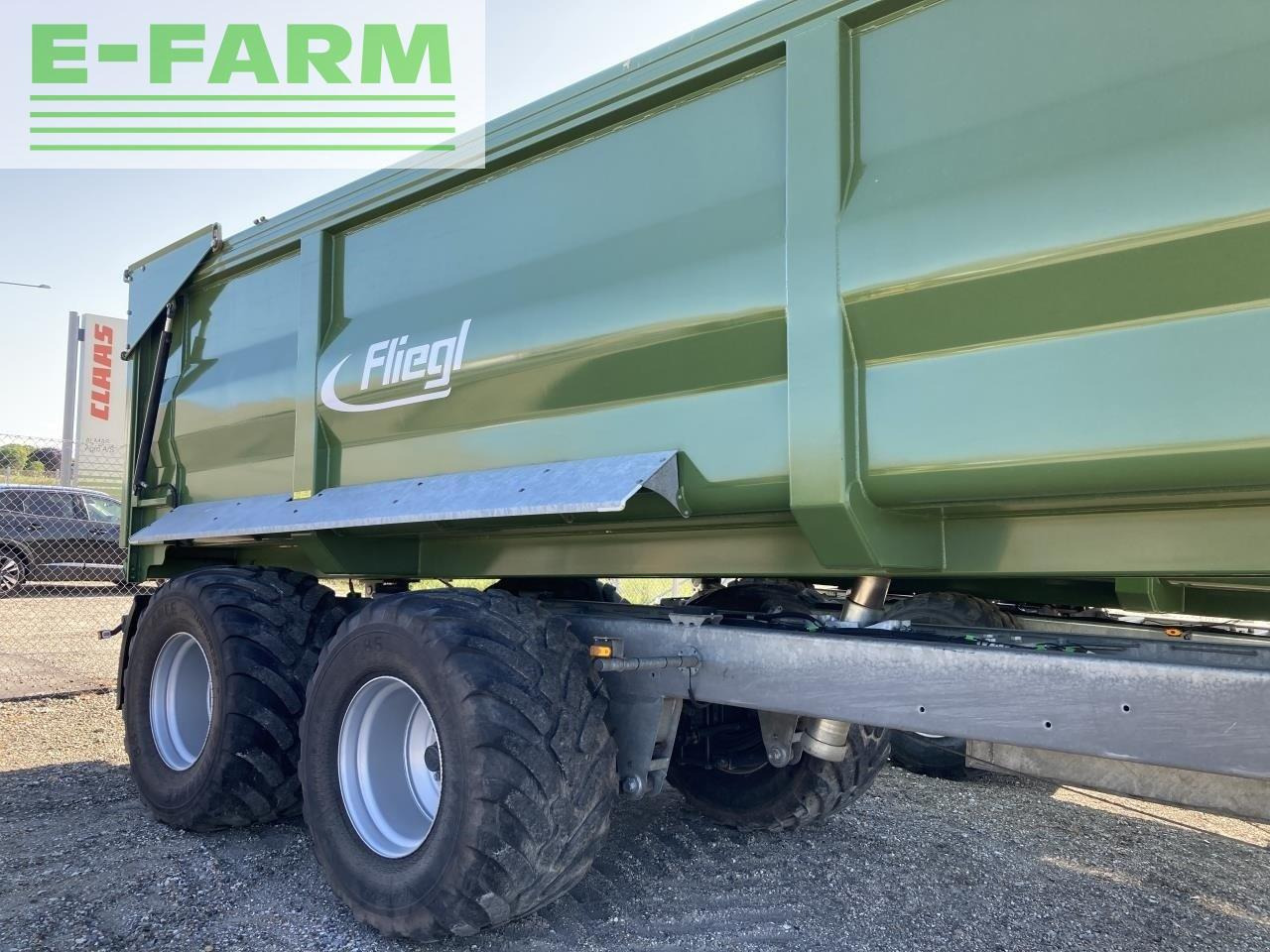 Farm tipping trailer/ Dumper Fliegl tmk 273 fox: picture 7