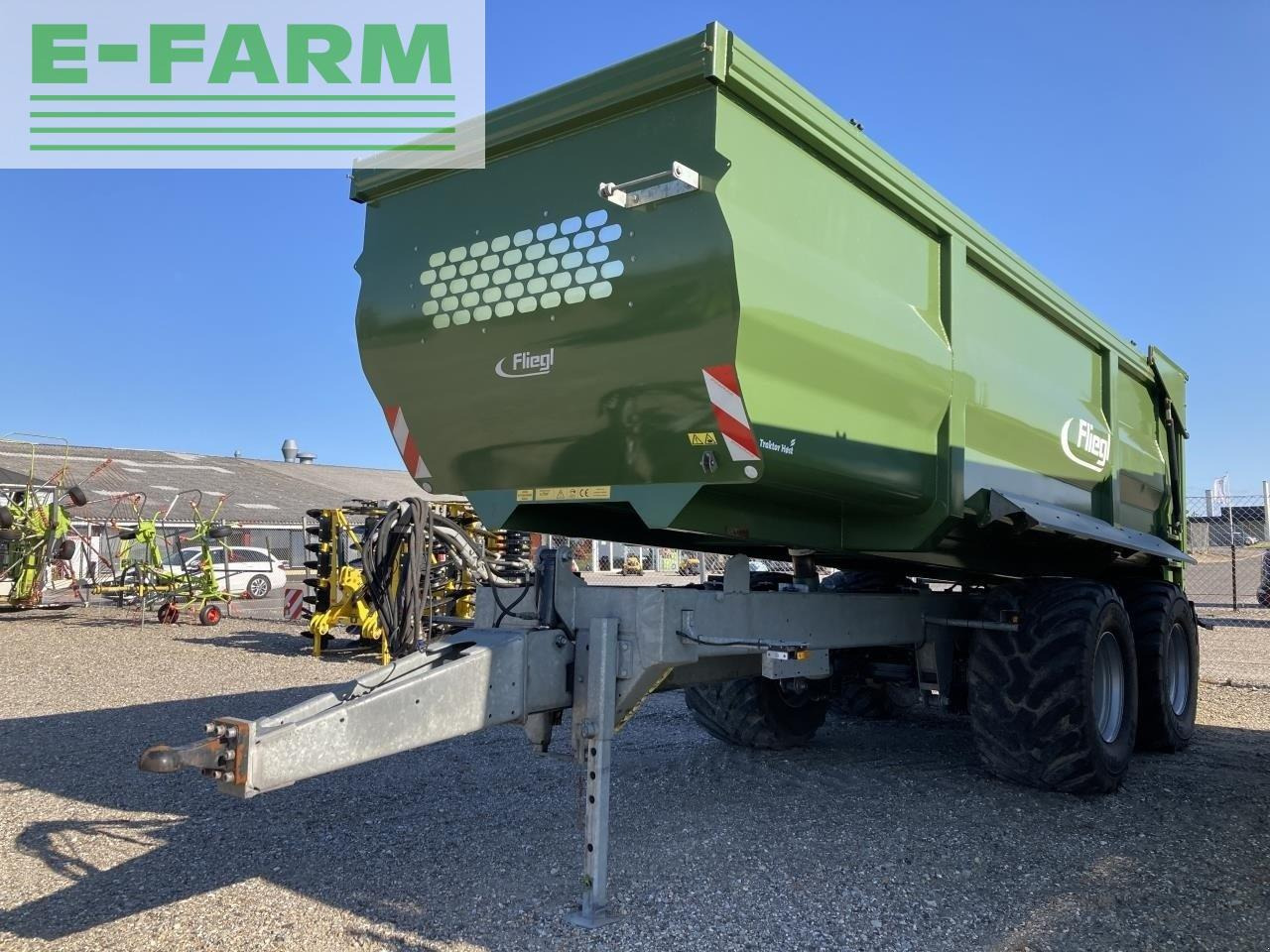 Fliegl tmk 273 fox - Farm tipping trailer/ Dumper: picture 1 Fliegl tmk 273 fox - Farm tipping trailer/ Dumper: picture 1