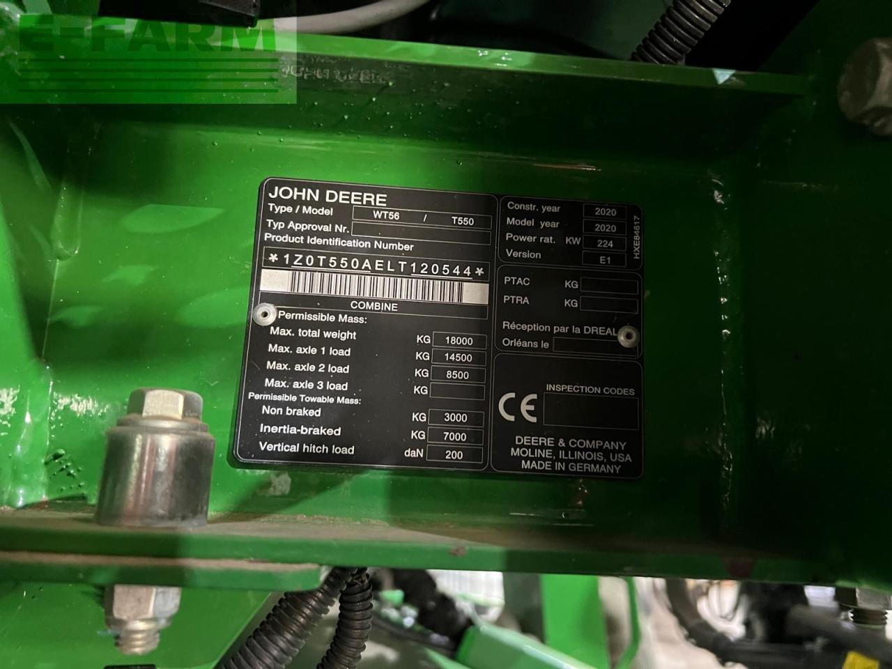 Grain header Geringhoff HVV 540: picture 7