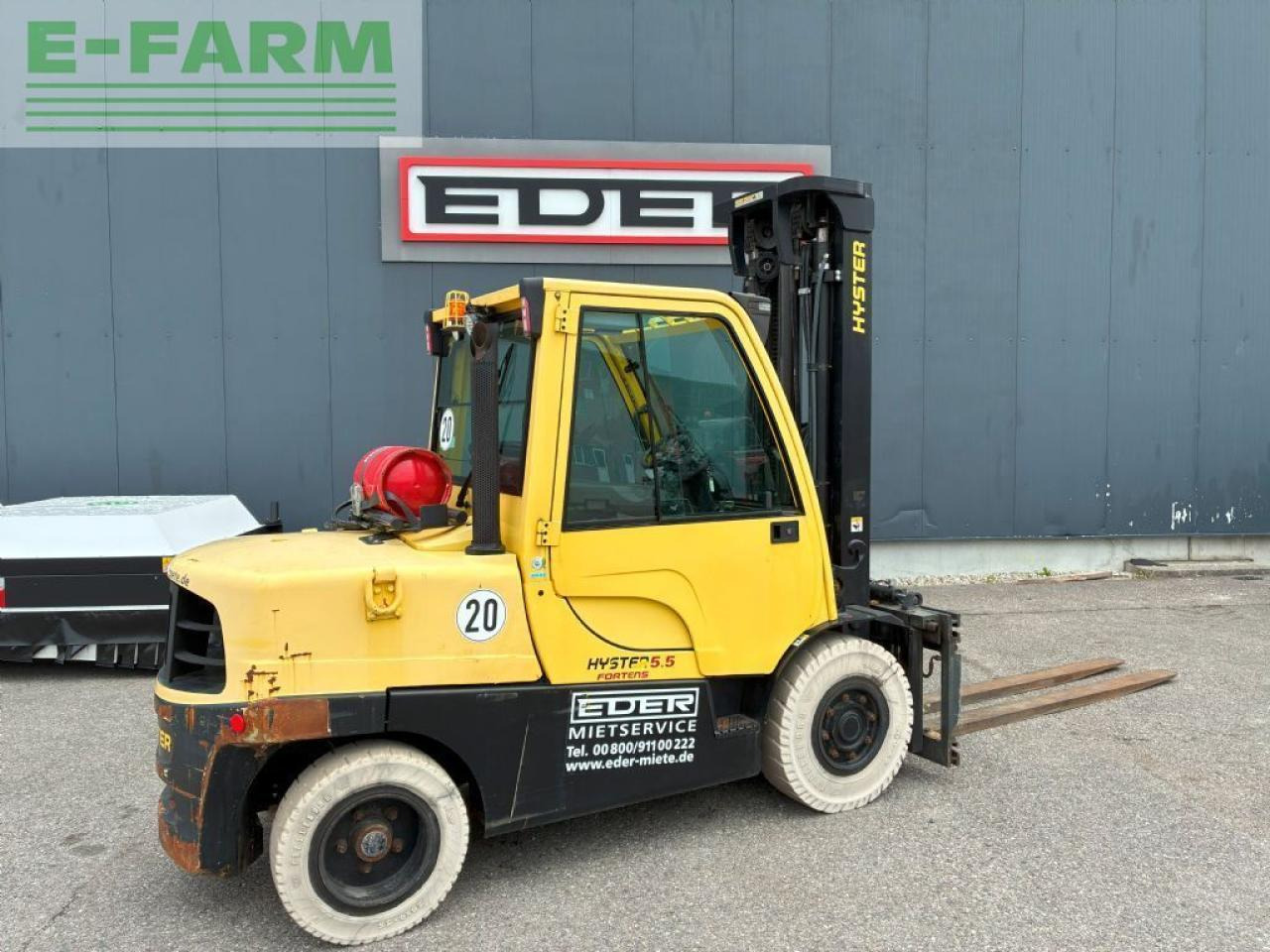 Hyster h 5.5ft-g - Forklift: picture 3 Hyster h 5.5ft-g - Forklift: picture 3