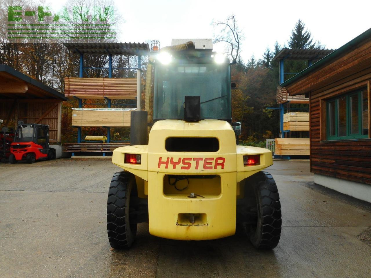 Hyster h9.00xm ( vollausstattung ) 9 tonnen hubkraft - Forklift: picture 3 Hyster h9.00xm ( vollausstattung ) 9 tonnen hubkraft - Forklift: picture 3