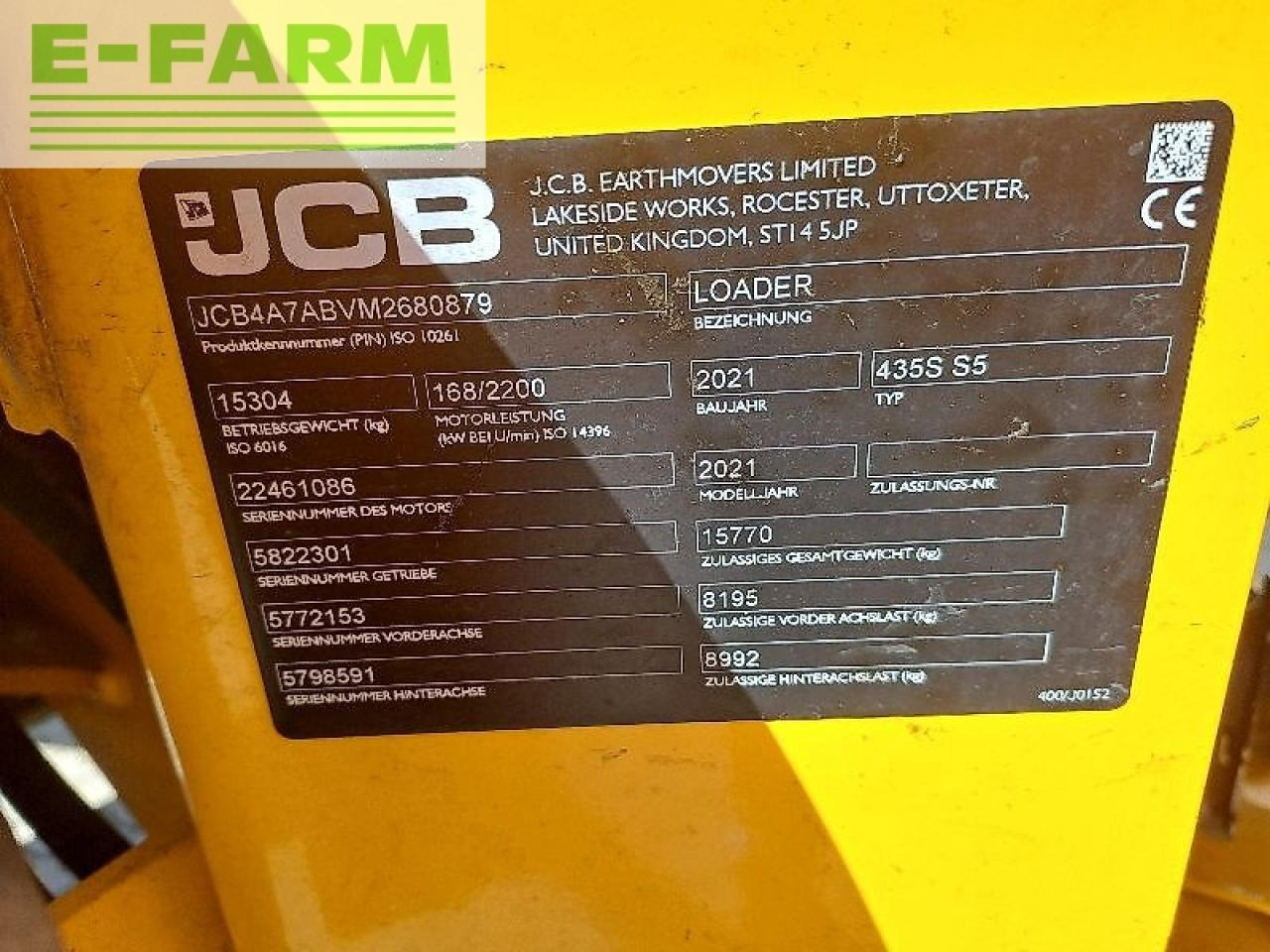 JCB 435s s5 - Mini excavator: picture 5 JCB 435s s5 - Mini excavator: picture 5