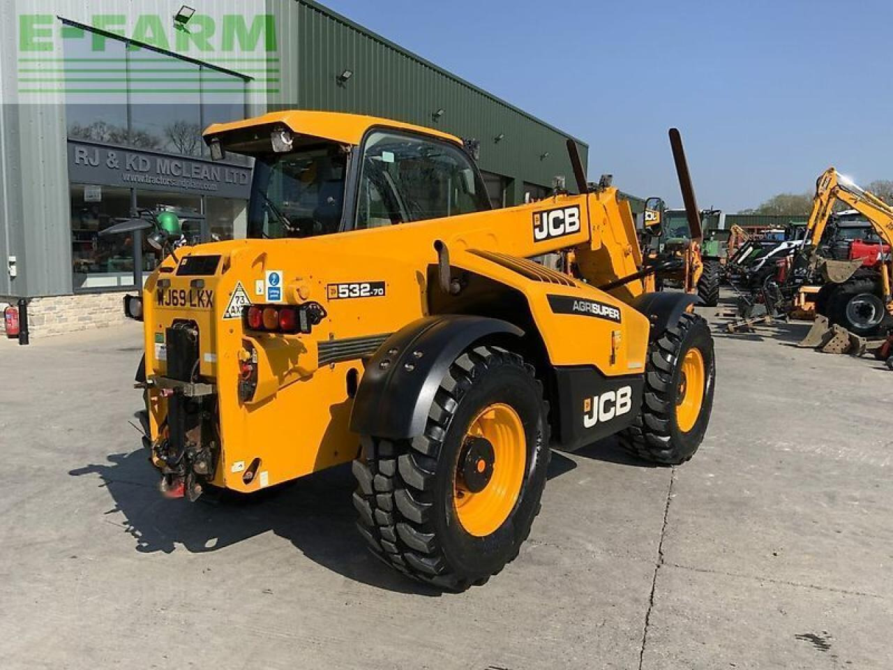 Telescopic handler JCB 532-70 agri super telehandler (st22737): picture 9