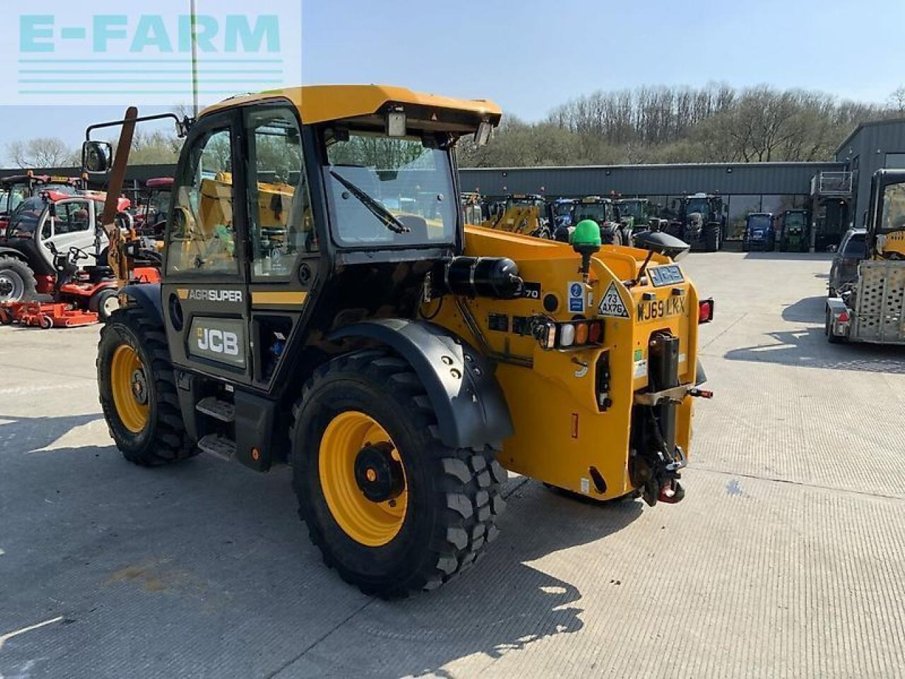 Telescopic handler JCB 532-70 agri super telehandler (st22737): picture 7