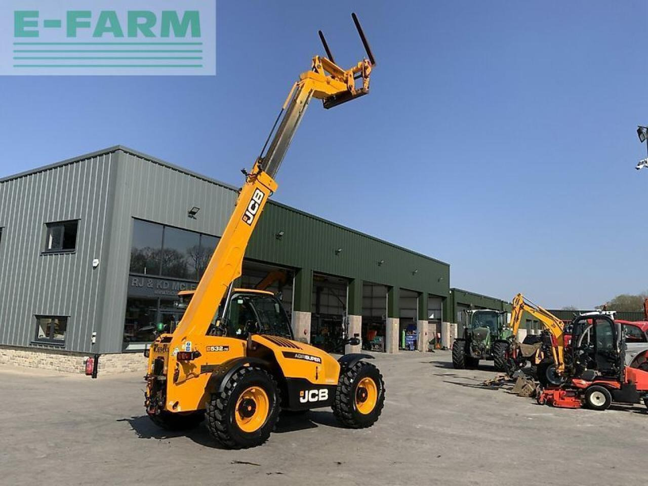 Telescopic handler JCB 532-70 agri super telehandler (st22737): picture 12