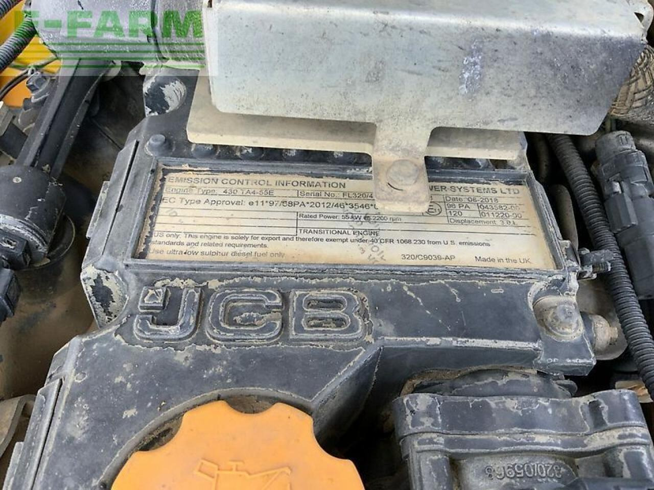 Telescopic handler JCB 540-170 telehandler (st23059): picture 10