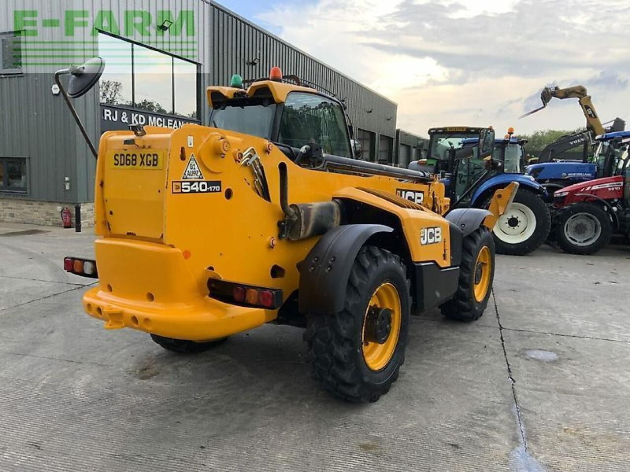 Telescopic handler JCB 540-170 telehandler (st23059): picture 9